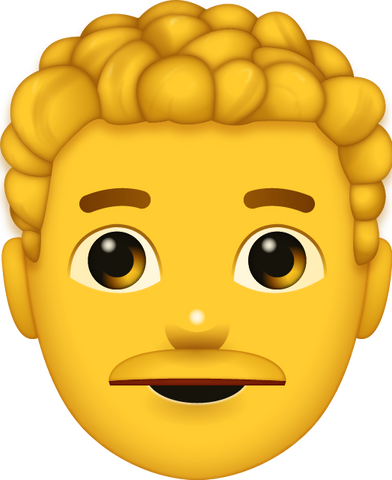 Download Yellow Man Emoji [Iphone IOS Emoji PNG]