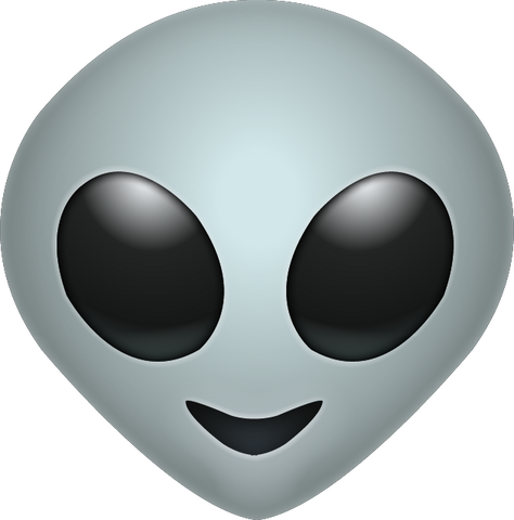 👽 Alien Emoji [Alien Face Emoji] Free Download iPhone Emoji In PNG