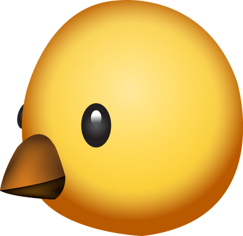 Download Baby Chick Emoji PNG