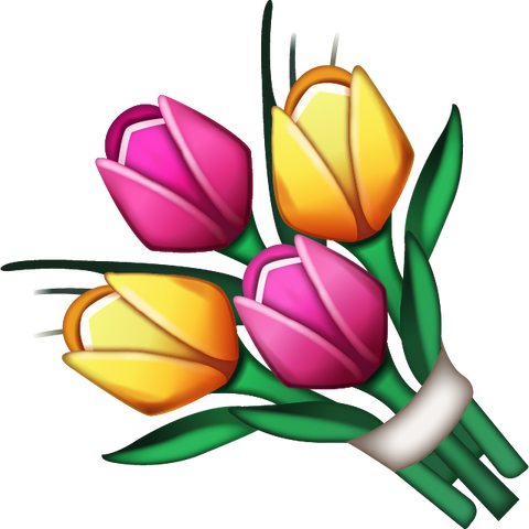 Download Bouquet Emoji PNG