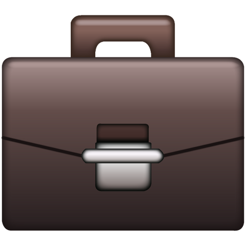 Download Briefcase Emoji Icon