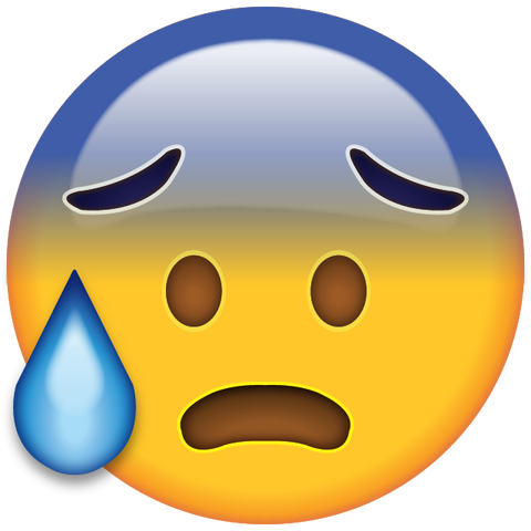 download cold sweat emoji Icon