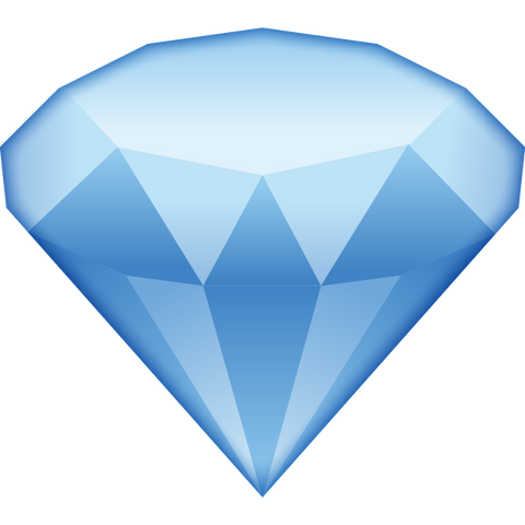download diamond emoji Icon