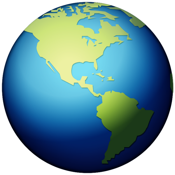 Download Earth Globe Americas Emoji Emoji Island