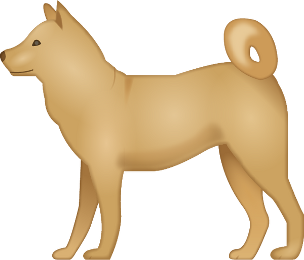 Download Dog Emoji Image in PNG Emoji Island