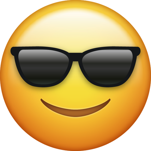 Sunglasses Emoji [Free Download Cool Emoji] | Emoji Island