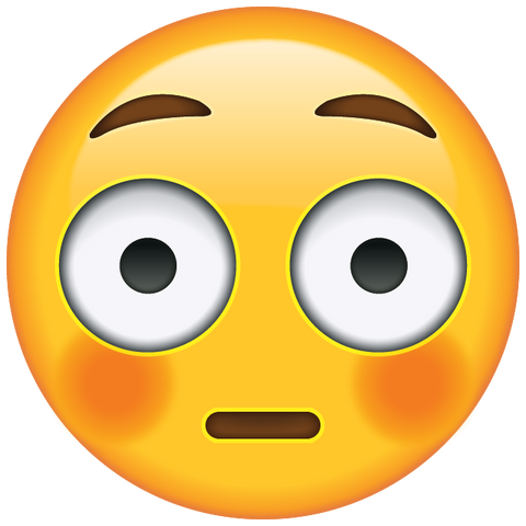 download flushed face emoji Icon