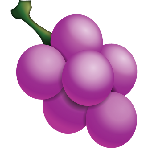 Download Grape Emoji Icon