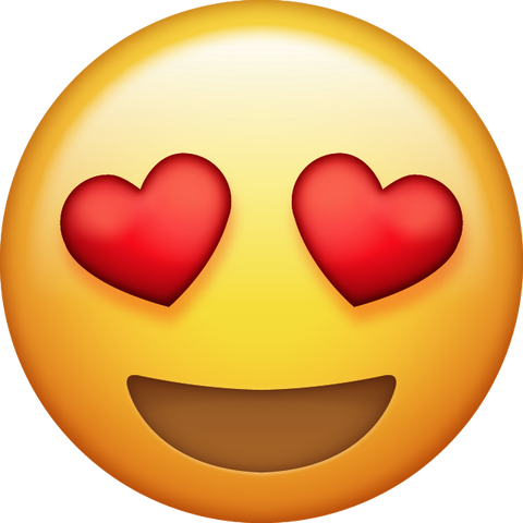Heart Eyes Emoji [Download Heart Eyes Face Emoji in PNG]