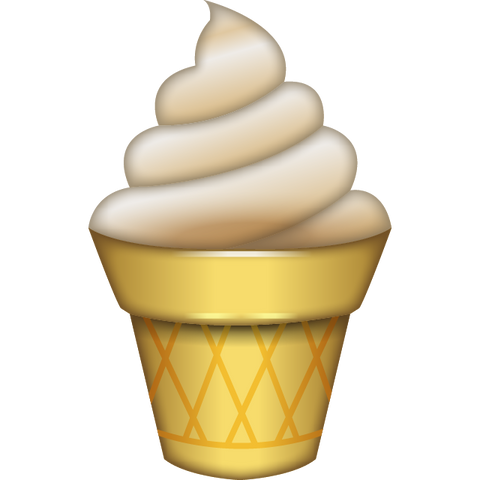 Download Ice Cream Emoji Icon For Free