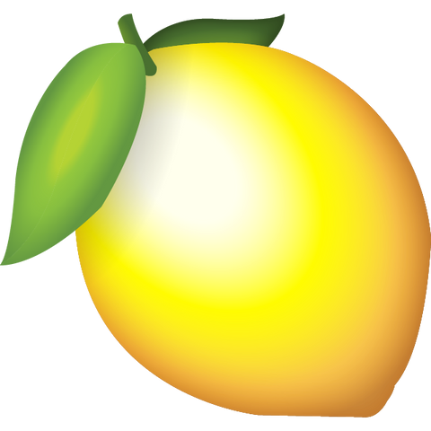 Download Lemon Emoji Icon