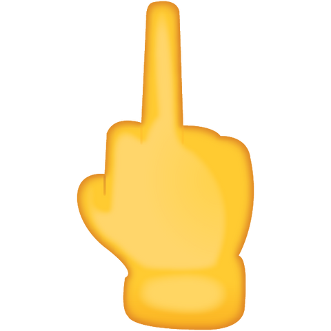 download middle finger emoji icon