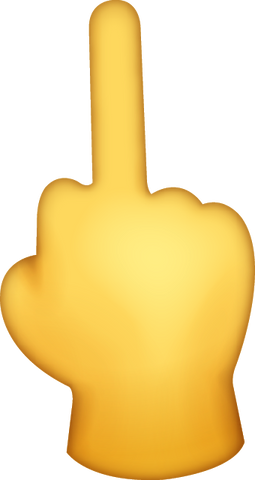 Middle Finger Emoji [Download Middle Finger Emoji]