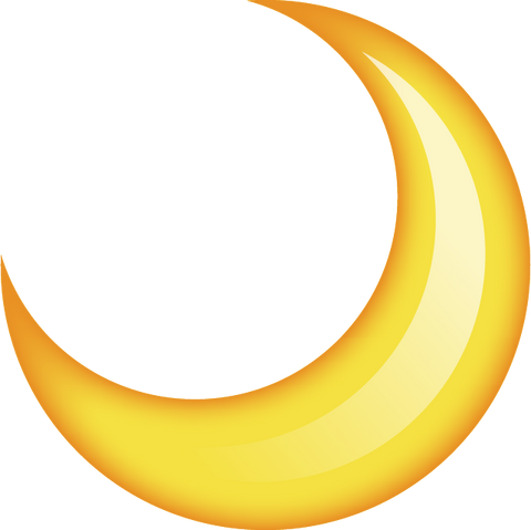 Download Moon Emoji PNG