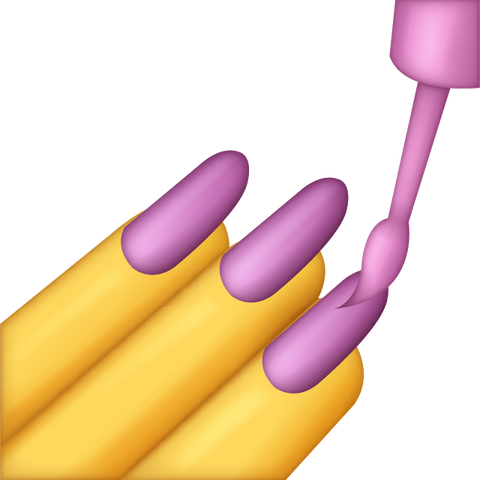 Nail Emoji [Download Nail Polish Emoji in PNG]