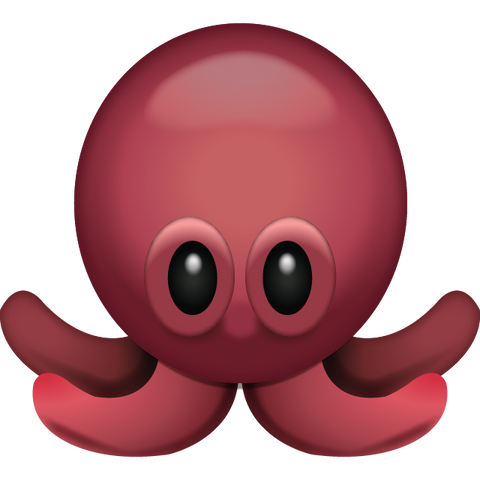download octopus emoji Icon