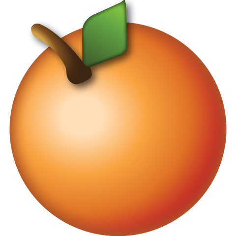 Download Orange Emoji Icon