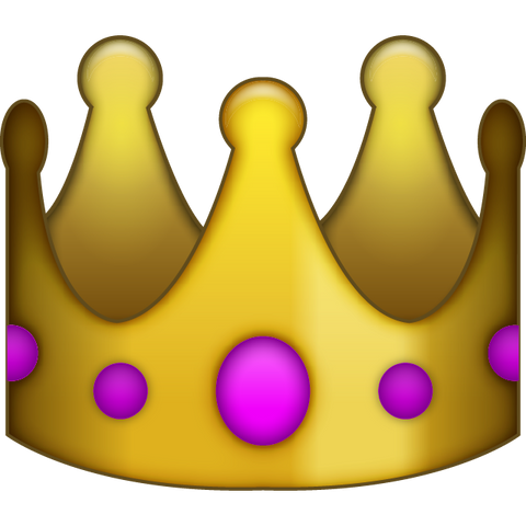 download queen's crown emoji Icon