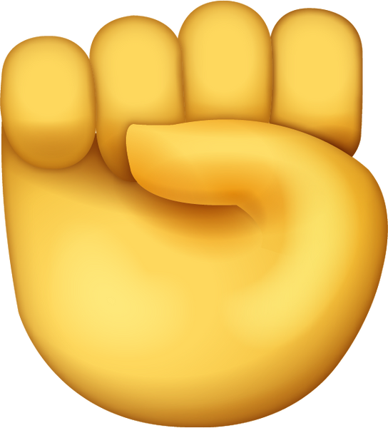Fist Emoji [Free Download iPhone Emojis] Emoji Island