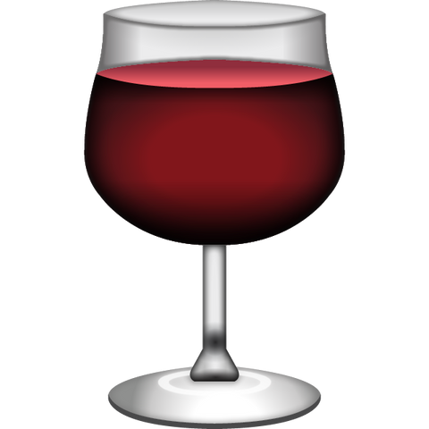 Download Red Wine Emoji Icon For Free