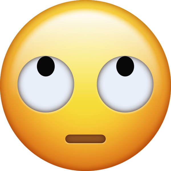 Eye Roll Emoji In Png Free Download Ios Emojis Emoji Island 