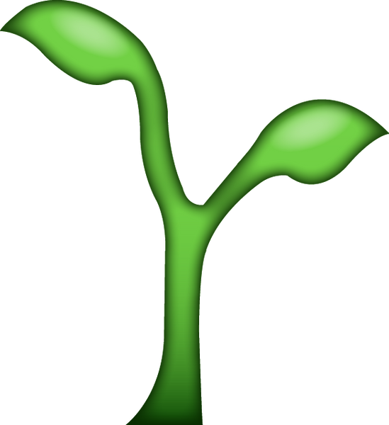 Download Seedling Emoji Image in PNG