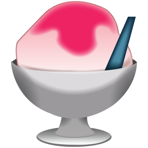 Download Shaved Ice Emoji Icon