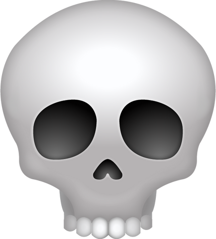 Skull Emoji [Download iPhone Emoji]