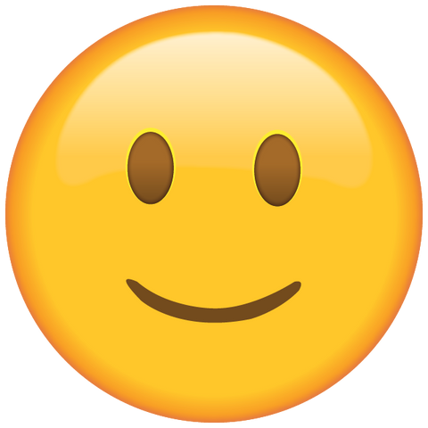 download slightly smiling face emoji icon