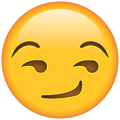 download smirk face emoji Icon