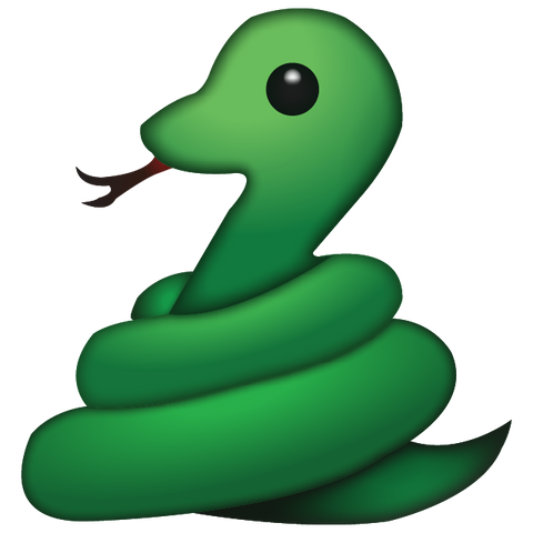 download snake emoji Icon