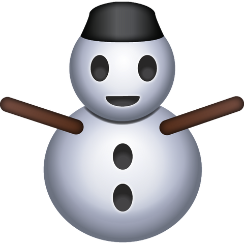 download snowman emoji Icon
