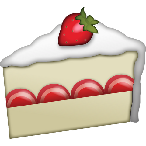 Download Strawberry Cake Emoji Icon For Free