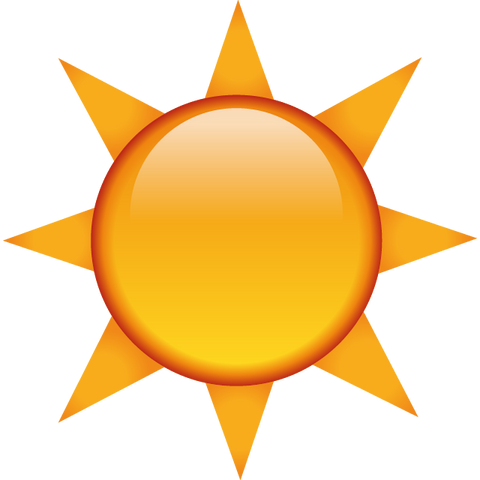 download the sun emoji Icon