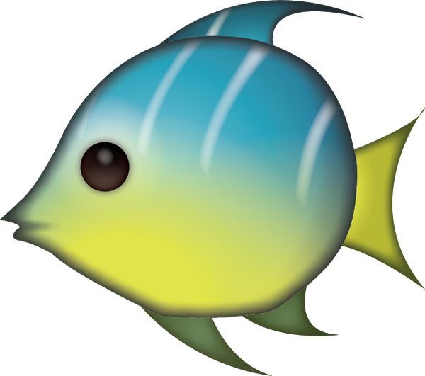 Tropical Fish Emoji [Free Download IOS Emojis] Emoji Island