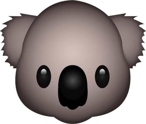 Download Koala Emoji PNG