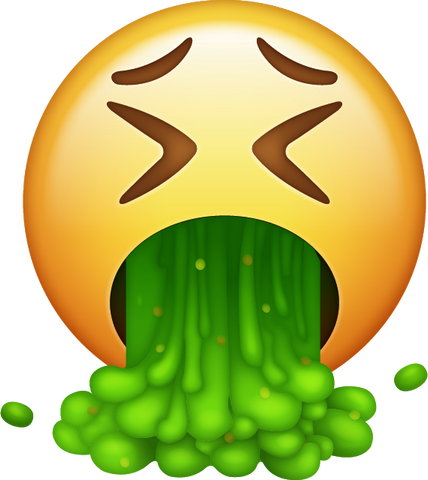 Download Puke Emoji [Iphone IOS Emoji PNG]