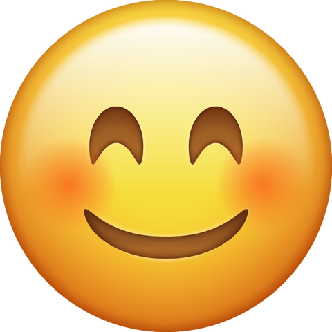 Download Smile Emoji [Iphone IOS Emoji PNG]