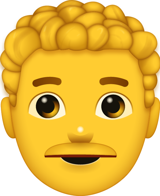 Yellow Man Emoji