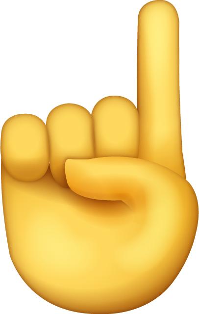 Index Finger Emoji