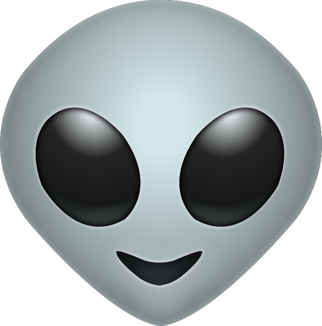 👽 Alien Emoji [Free Download Alien Emoji in PNG]