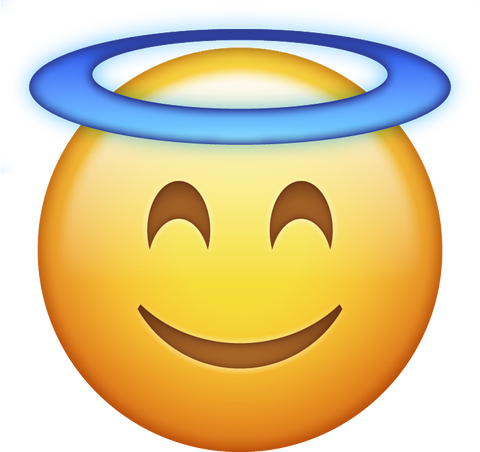 Angel Emoji [Download Angel Halo Emoji in PNG]