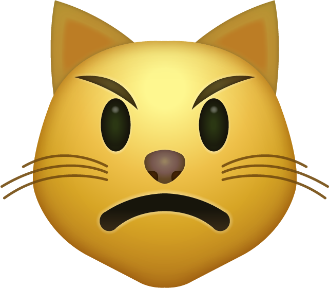 Angry Cat Emoji [Download iPhone Emojis]