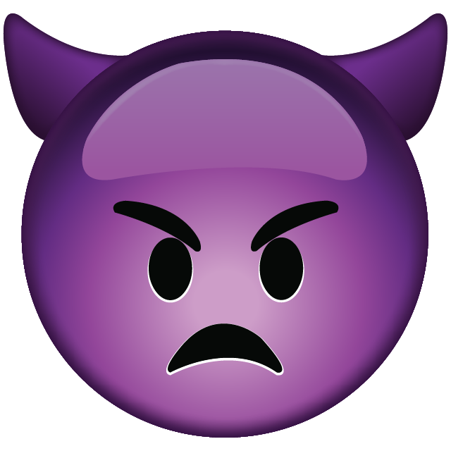 Angry Devil Emoji [Download All Apple Emojis]
