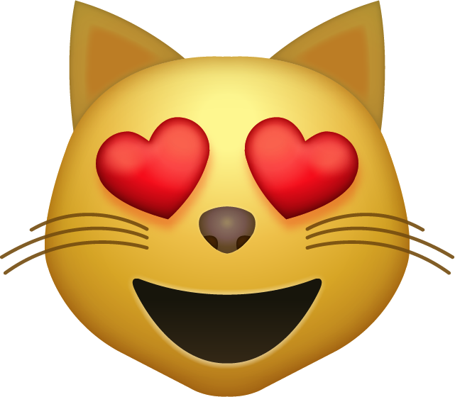 Heart Eyes Cat Emoji [Download iPhone Emojis]