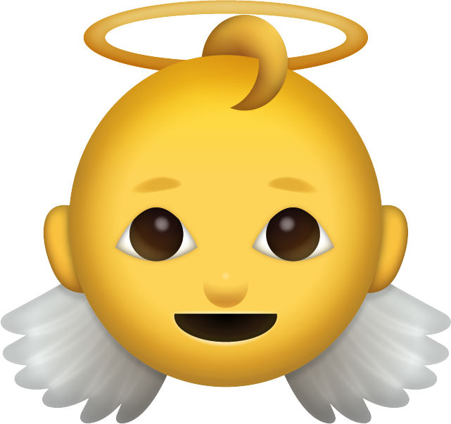 Baby Angel Emoji [Free Download iPhone Emojis]