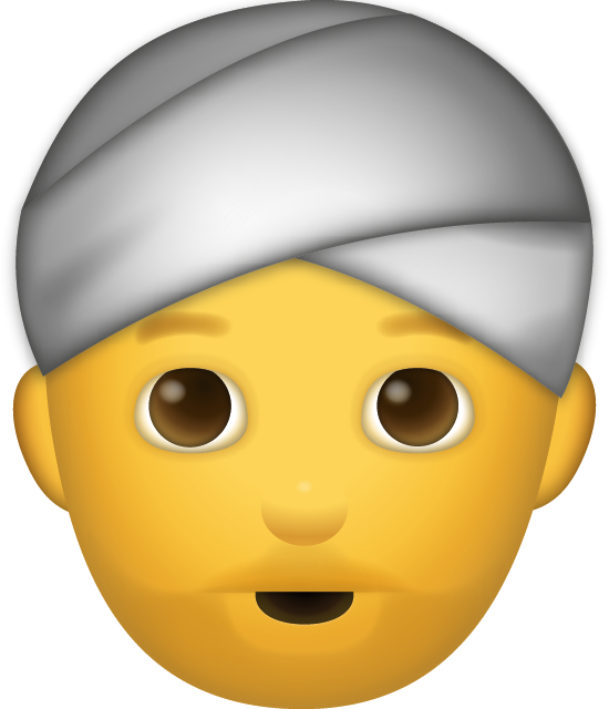 Beard Man Iphone Emoji [Free Download iPhone Emojis]