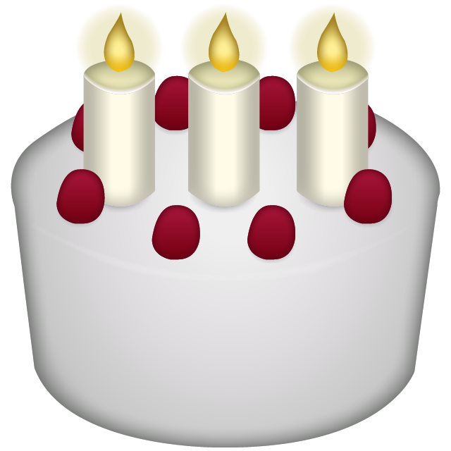 Birthday Cake Emoji