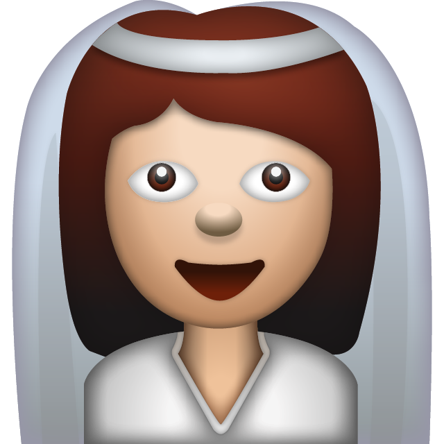 Bride With Veil Woman Emoji