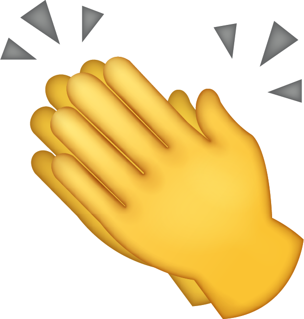 Clapping Emoji [Download iPhone Emojis]